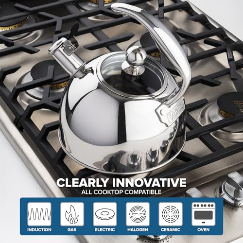 3 Ply Stainless Steel Tea Kettle
