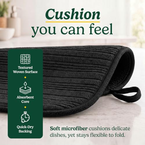 Cuisinart Dish Drying Mat for Kitchen Counter (2 Count)