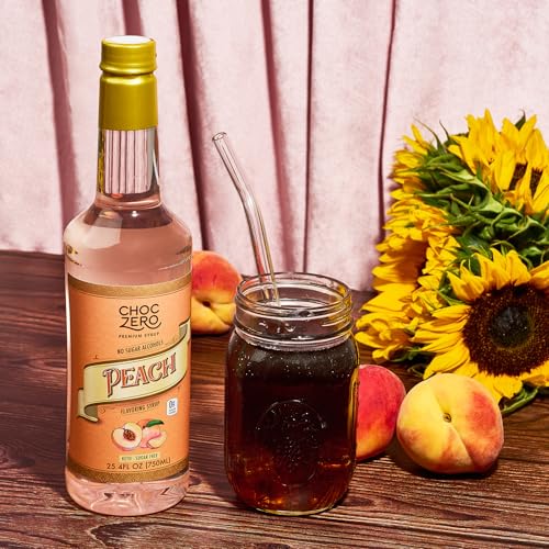 Sugar Free Peach Syrup (25.4 Fl Oz)