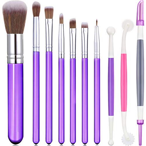 10 Pcs Food Safe Paint Brushes Fondant Tools Cake Painting