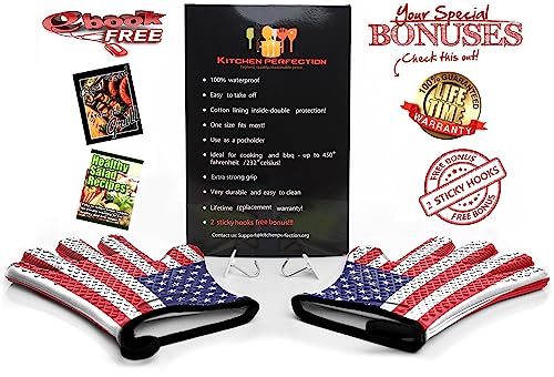 XL Silicone Smoker BBQ Gloves