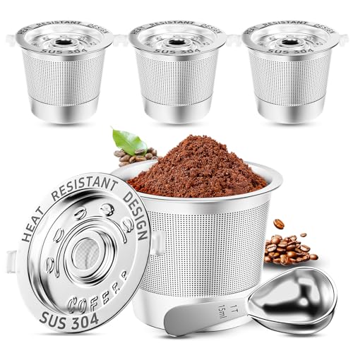4 Pack Reusable K Cup for Keurig 1.0 (4 Count)