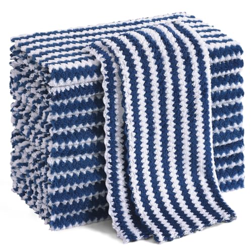 12 Pack Coral Velvet Dish Cloths (12 Count)