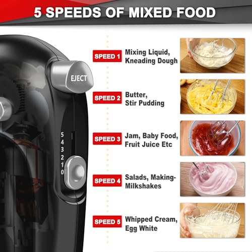 Hand Mixer Electric Handheld 400W