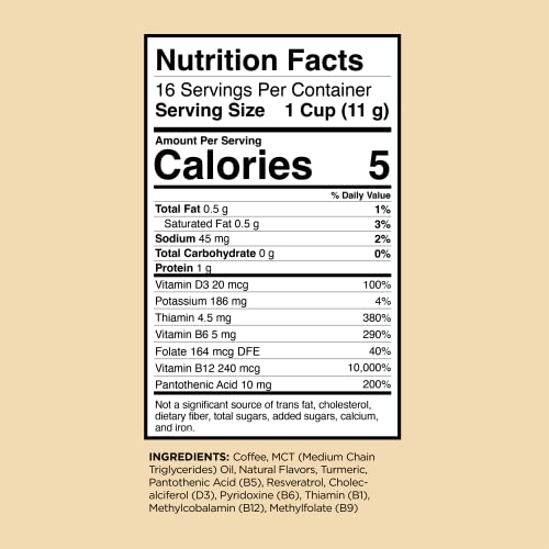 Genius Vanilla Keto Coffee Pods with MCT Oil (32 Count)