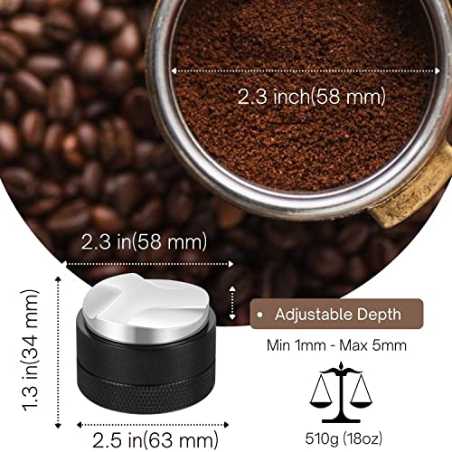 Espresso Distribution Tool 58mm Coffee Leveler
