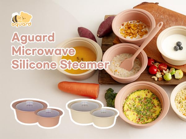 Microwave Silicone Steamer for Baby Food