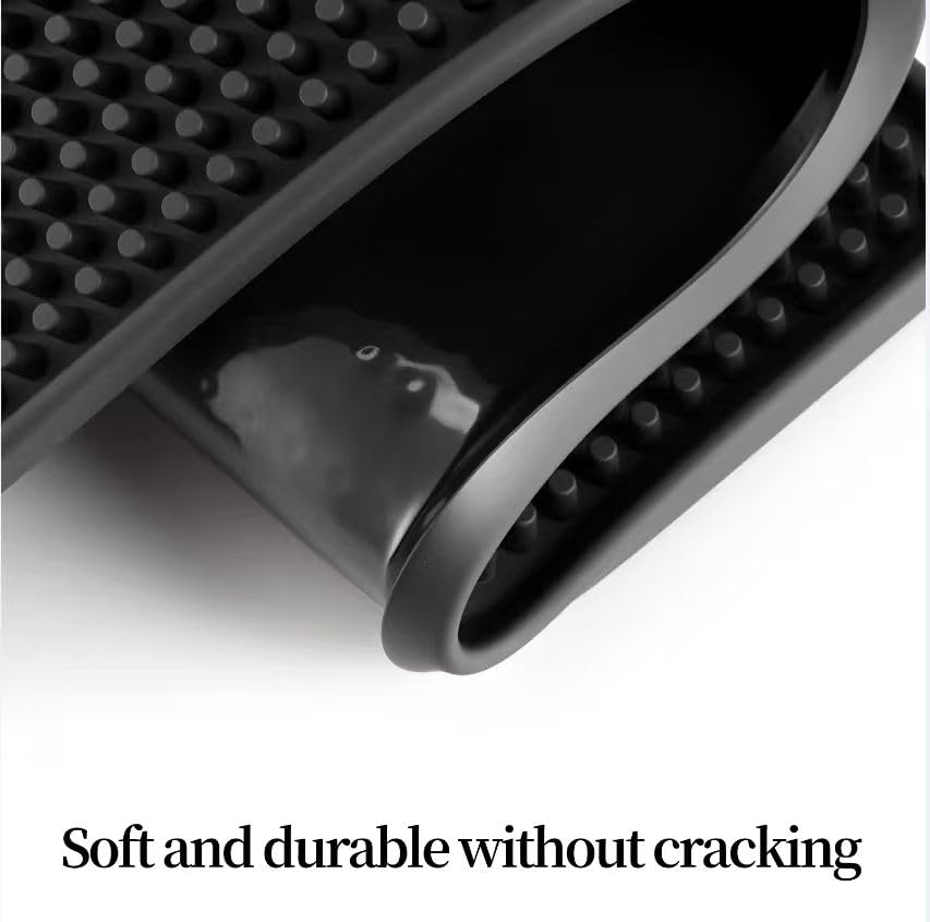 Bar Mats 18"x12" 2 Pack Black (2 Count)