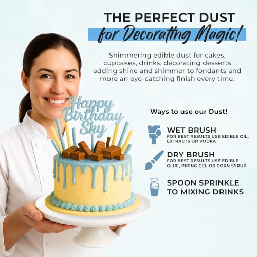 Luster Dust Edible Cake Decorations