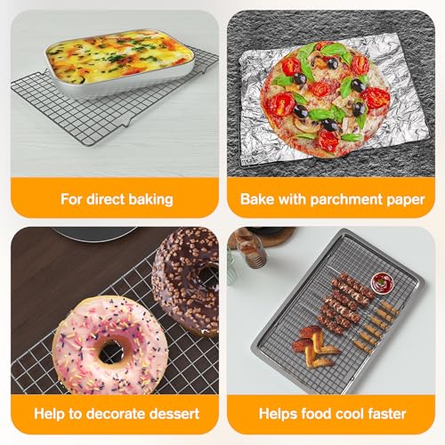 2PCS Cooling Racks for Cooking and Baking