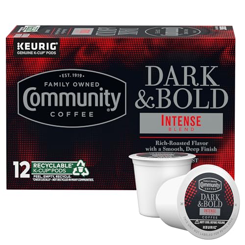 Dark & Bold Intense Blend 12 Count Coffee Pods