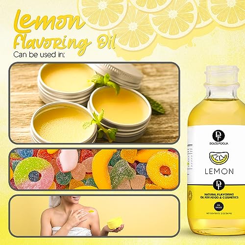 Natural Lemon Extract (4 Fl Oz)