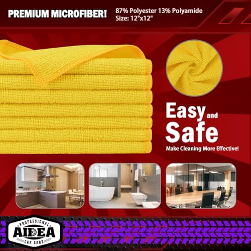 Microfiber Cleaning Cloth (20 Count)