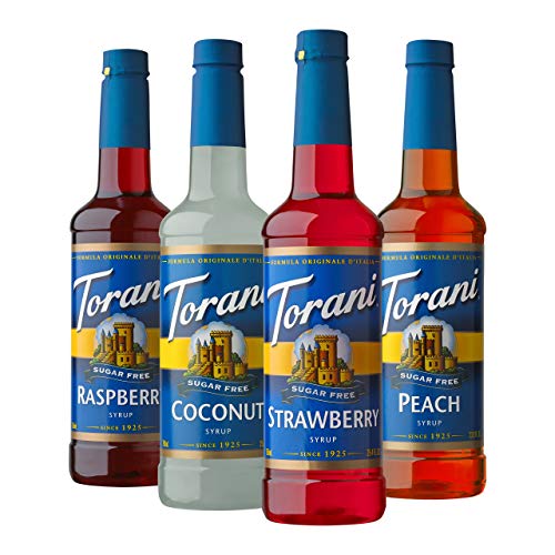 Sugar Free Drink Syrup Soda Flavors Variety Pack (101.6 Fl Oz)