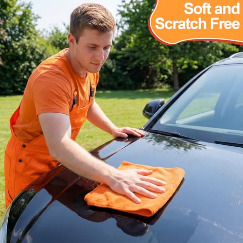 Car Microfiber Clean Cloths (60 Count)