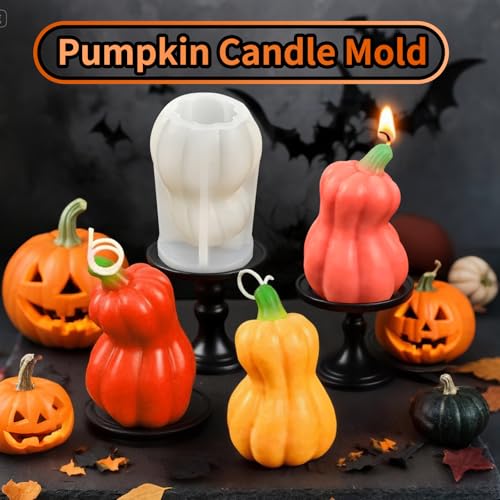 Pumpkin Candle Mold