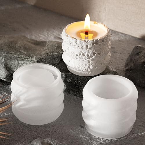 Bottle Resin Mold Candle Holder