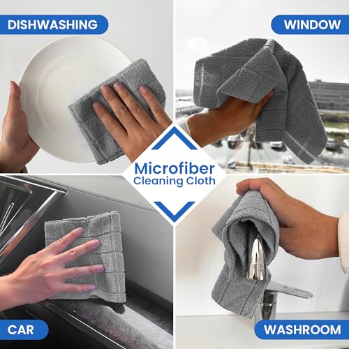 Microfiber Cleaning Cloth Roll (80 Count)