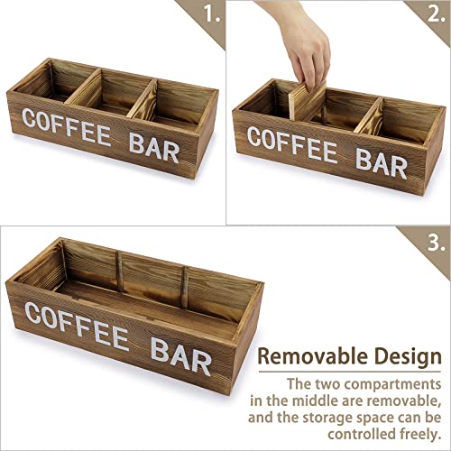 Coffee Pod Holder Storage Box with Removable Grids