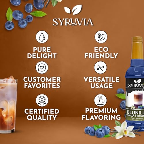 Coffee Syrup BLUNILLA Syrup (25.4 Fl Oz)