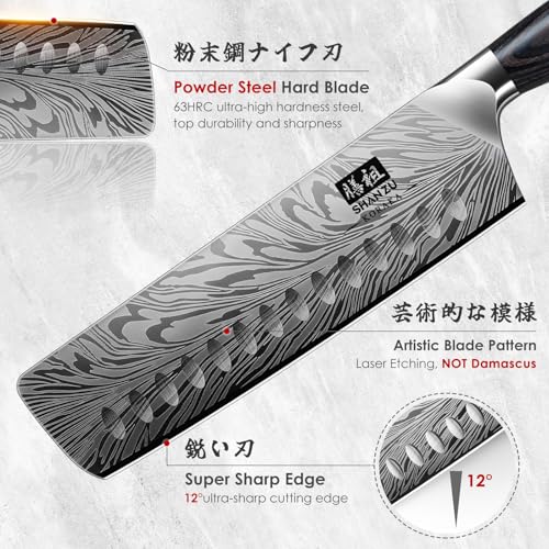 Nakiri Knife in Powder Steel