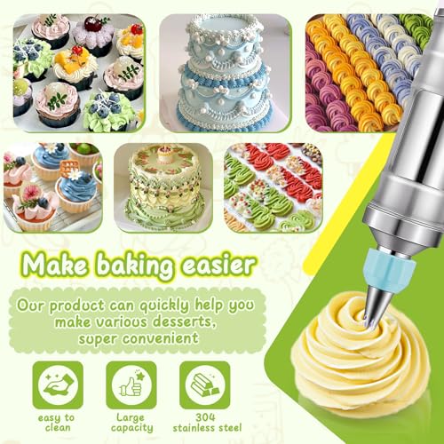 Dessert Decorating Syringe Set (66 Count)