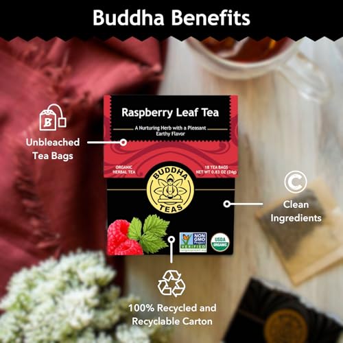 Organic Raspberry Leaf Tea (18 Count)
