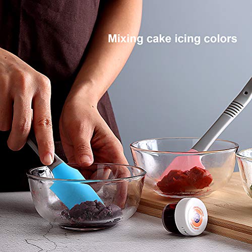 Silicone Mini Small Spatula (6 Count)