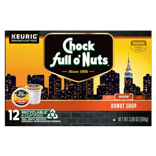 Chock Full o'Nuts Donut Shop Coffee (36 Count)