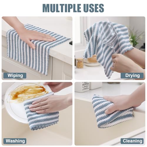 18 Pack Coral Velvet Dish Cloths (18 Count)