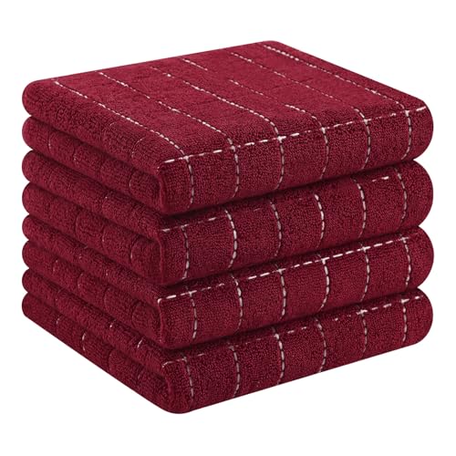 100% Cotton Terry Kitchen Towels (4 Count)