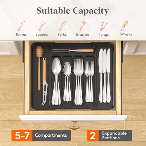 Silverware Organizer for Drawer