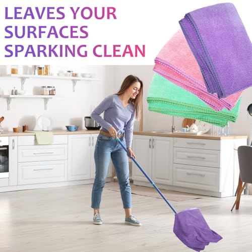 3 Pcs Extra Large Microfiber Cleaning Cloth (3 Count)