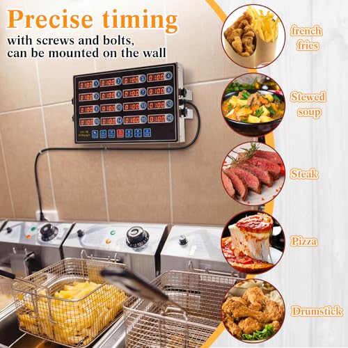 1 Pack Commercial Digital Kitchen Timer for Cooking