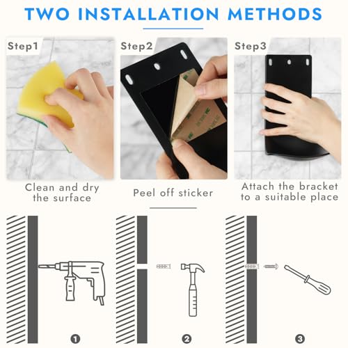 5PCS Dispenser Drip Tray Wall Mount Soap Dispenser Bracket