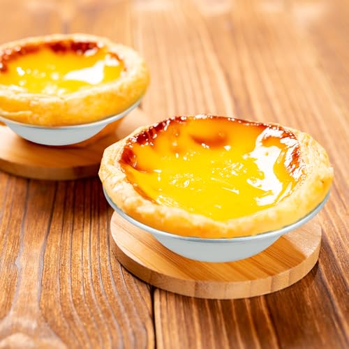 Egg Tart Mold 3 inch Mini Tiny Pie Muffin Cupcake Pans Tin 25 Pieces (25 Count)