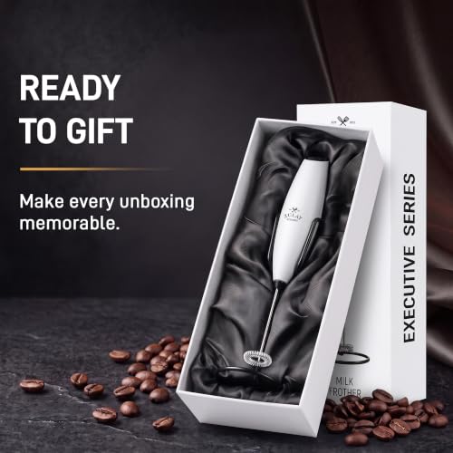 Powerful Milk Frother Wand With Duracell Batteries