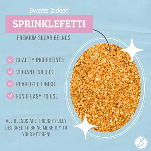 Gold Decorating Sugar (5.11 Ounce)