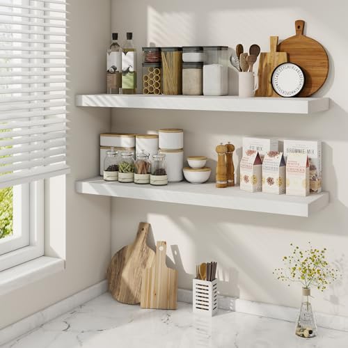 36 Inch Floating Shelves (2 Count)