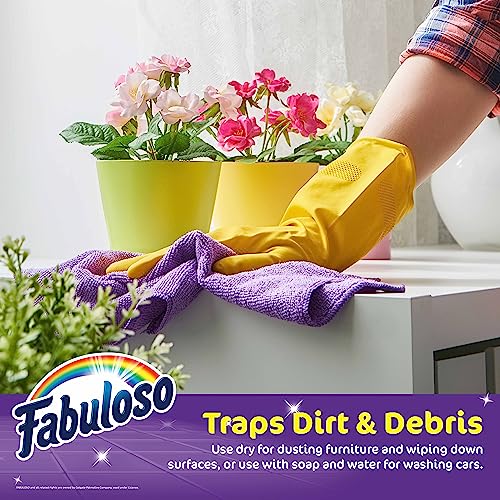 Microfiber Cleaning Cloths for Home & Car (8 Count)