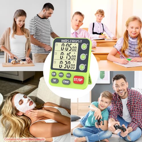 Digital Dual Kitchen Timer