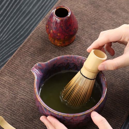 Japanese ceramic matcha bowl. 20 ounce ceramic bowl