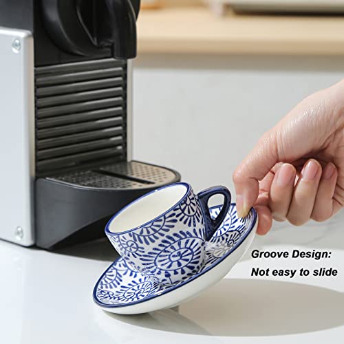 Ceramic 2 oz Espresso Cups (6 Count)