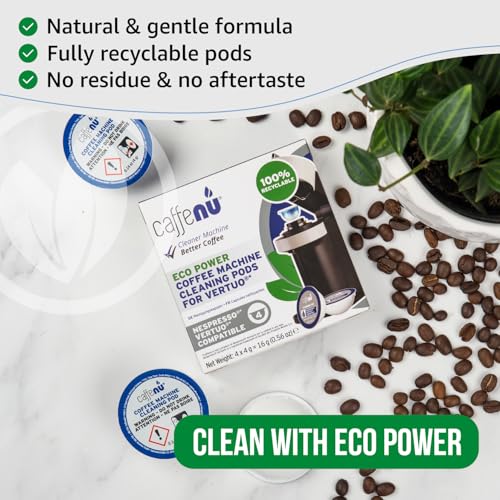 Nespresso Vertuo Compatible Cleaning Pods (4 Count)
