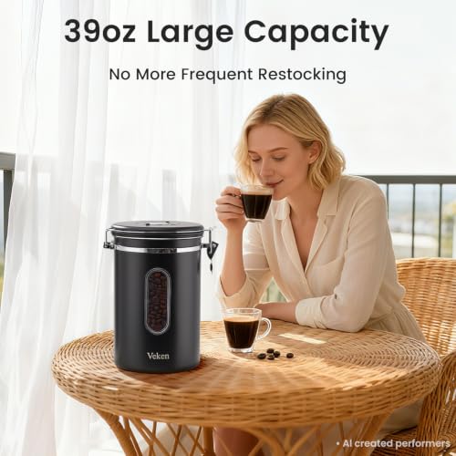 Coffee Canister with Window