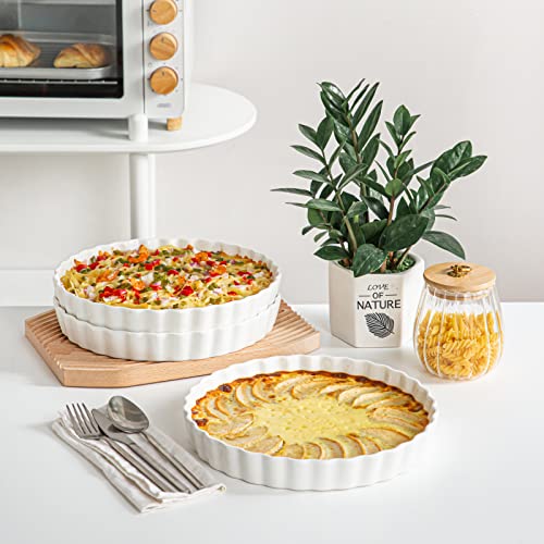 Porcelain Quiche Baking Dish