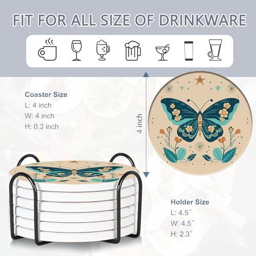 Coaster for Drinks Set of 6