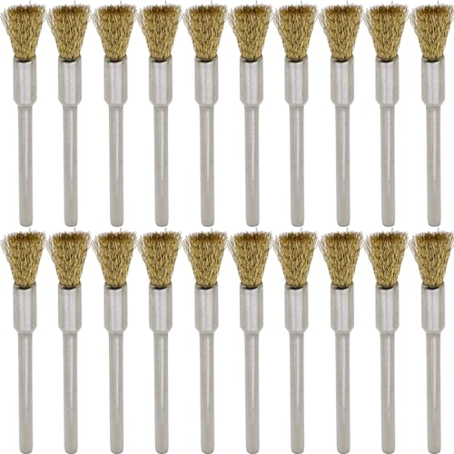 20PCS Brass Wire Brushes