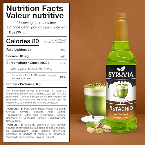 Pistachio Syrup (25.4 Fl Oz)