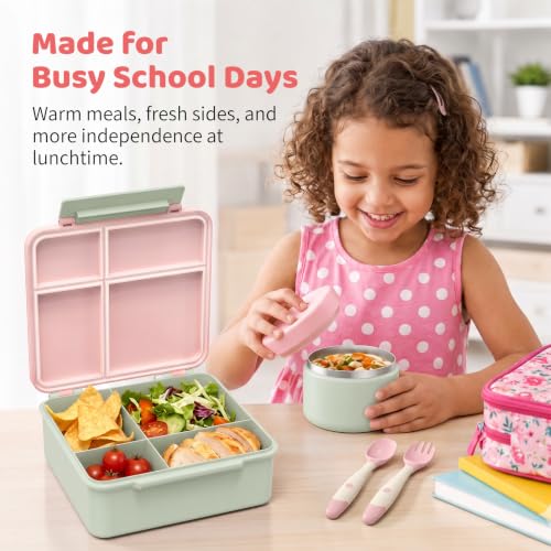 Bento Lunch Box with 8oz Soup Thermo